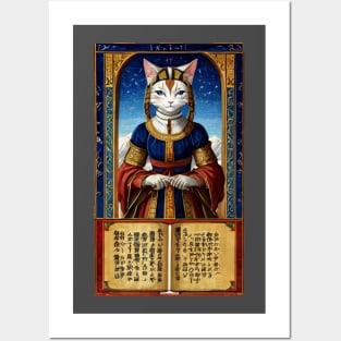 Medieval Kitty Posters and Art